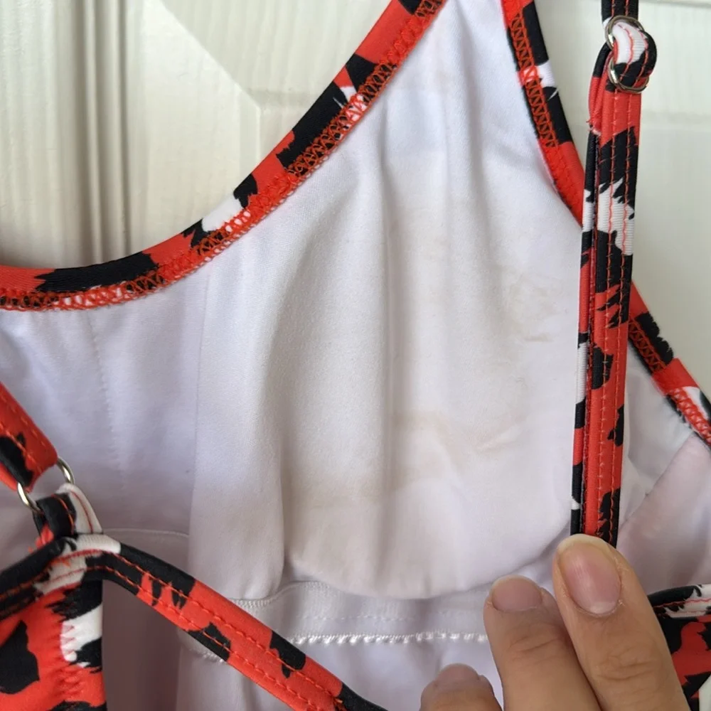 Leopard Print Swimsuit, size S - Picture 3 of 4